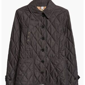 Women's Burberry Quilted Black Jacket NWTS